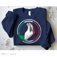 Funny Italy Hand Gesture Italian Flag Sweatshirt thumb 2