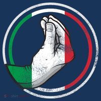 Funny Italy Hand Gesture Italian Flag Mousepad thumb 1