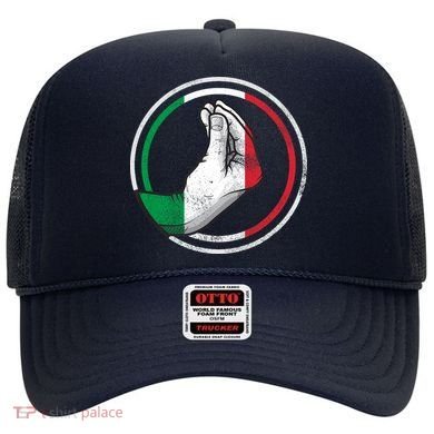 Funny Italy Hand Gesture Italian Flag Hat