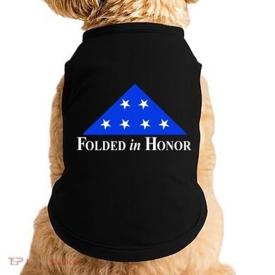 Folded In Honor Doggie Tank