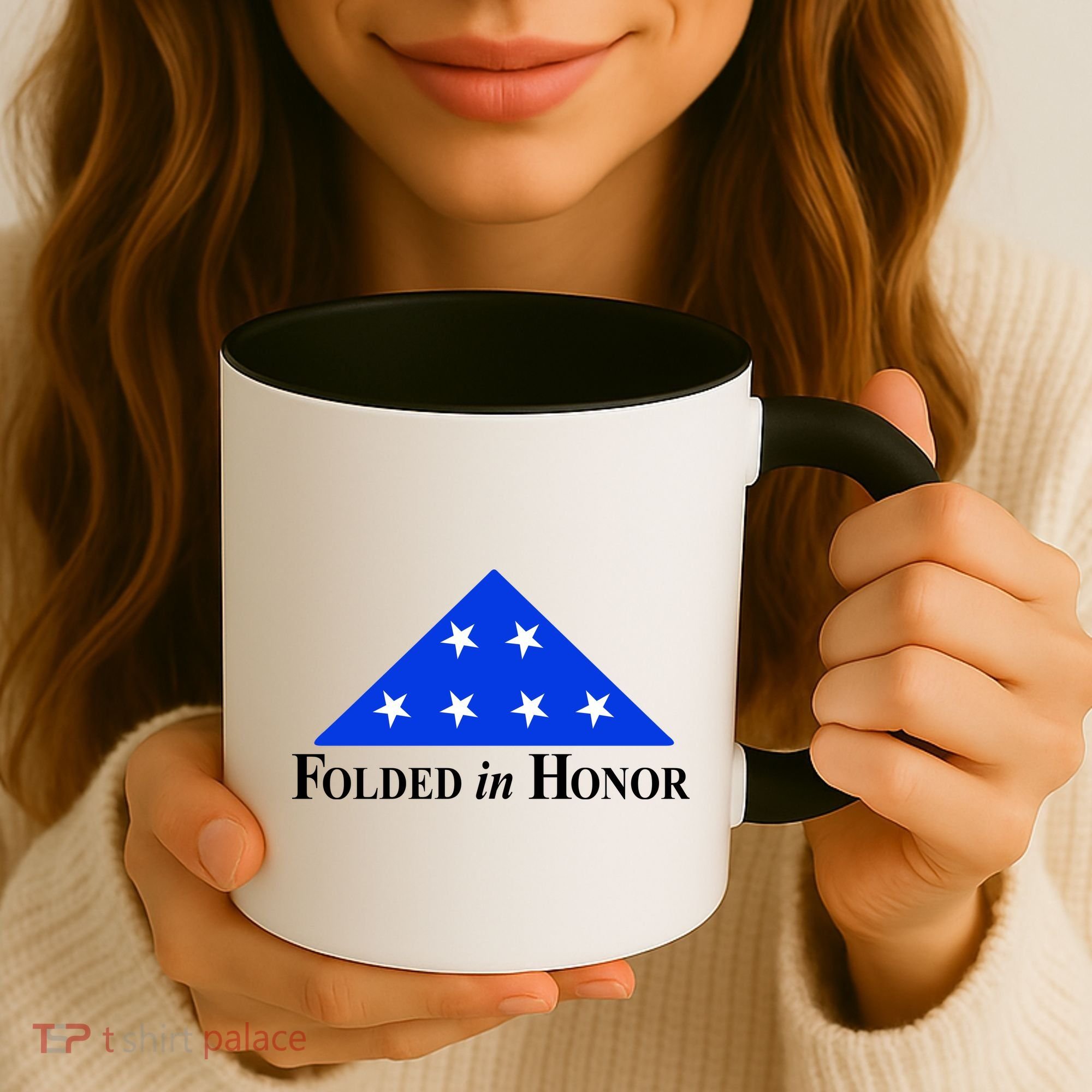 Folded In Honor Coffee Mug