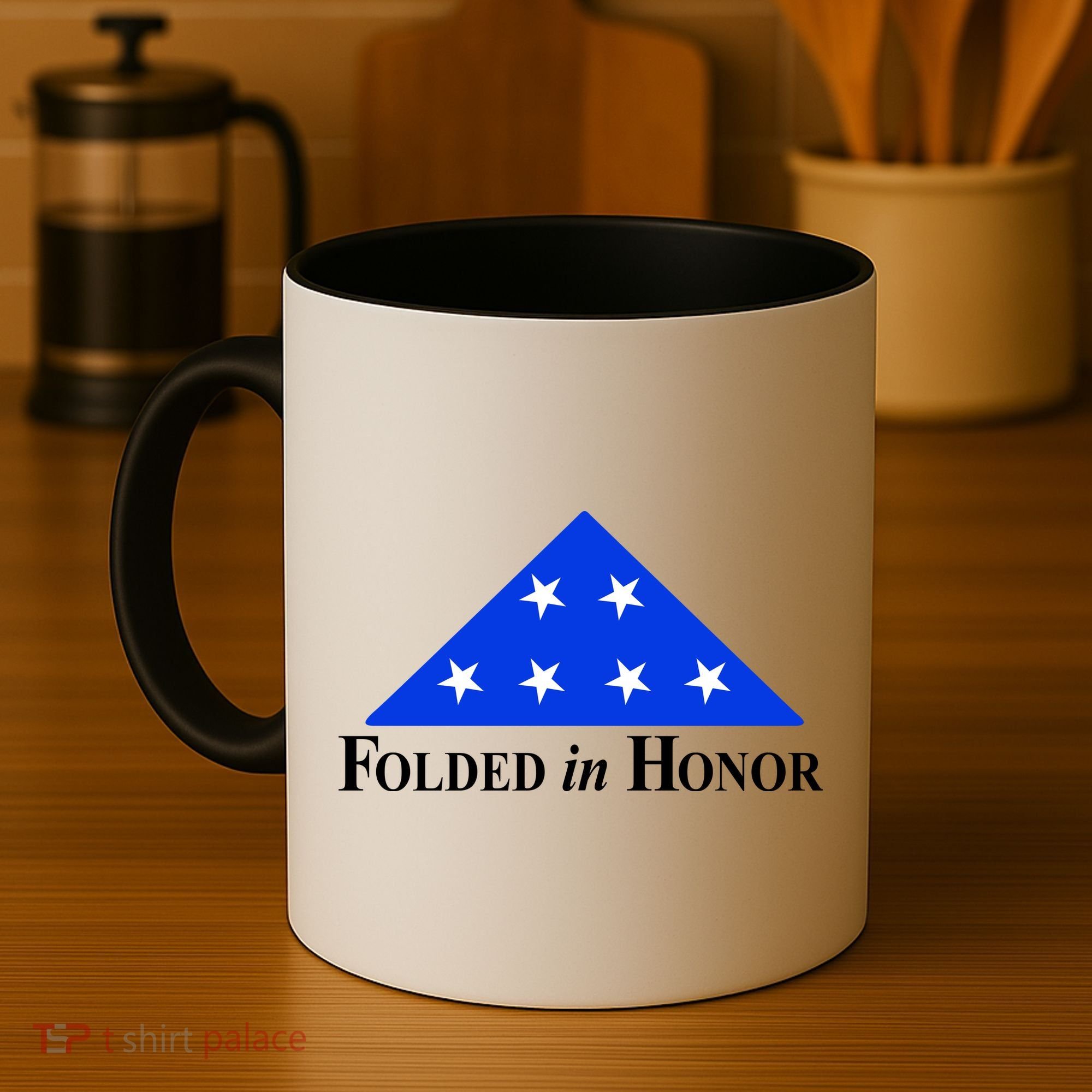 Folded In Honor Coffee Mug