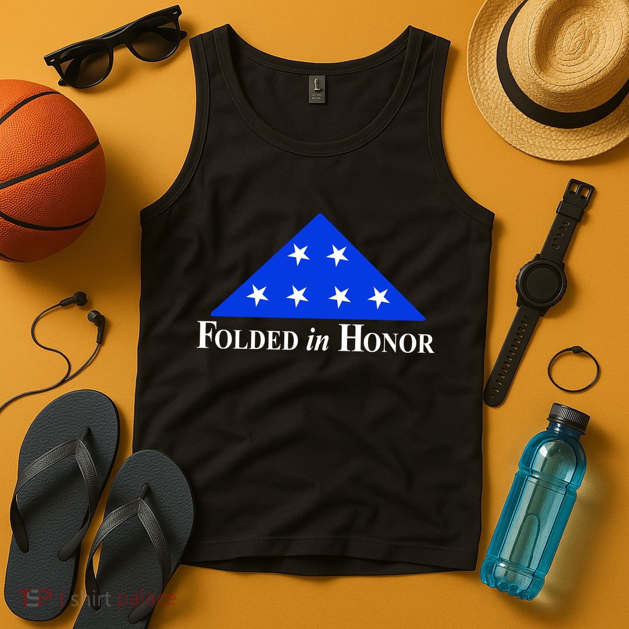 Folded In Honor Tank Top
