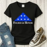 Folded In Honor Women's T-Shirt thumb 3