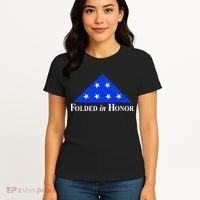 Folded In Honor Women's T-Shirt thumb 4