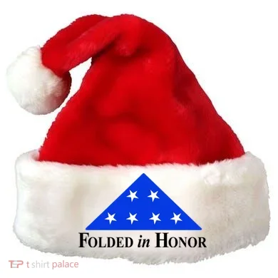 Folded In Honor Santa Hat