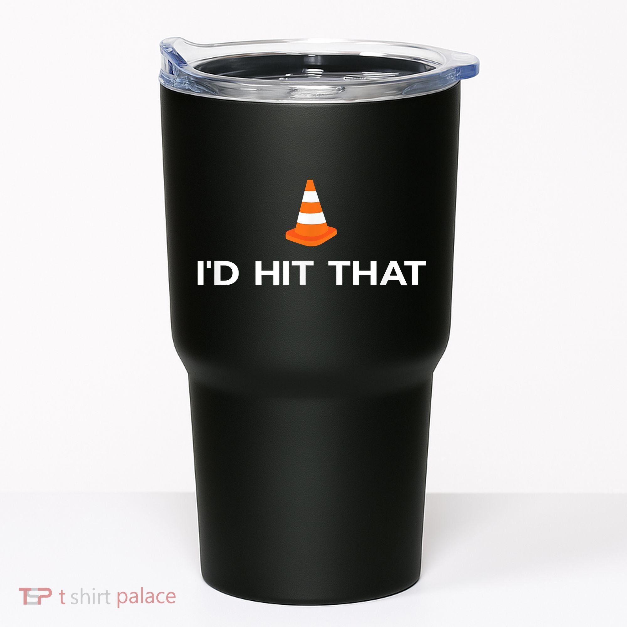 Funny I'd Hit That Traffic Cone Pun Tumbler