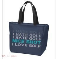 Funny I Hate Golf Nice Shot I Love Golf Gift Tote Bag thumb 3