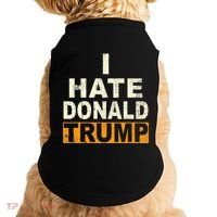 Funny I Hate Donald Trump Doggie Tank thumb 0