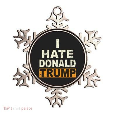 Funny I Hate Donald Trump Ornament