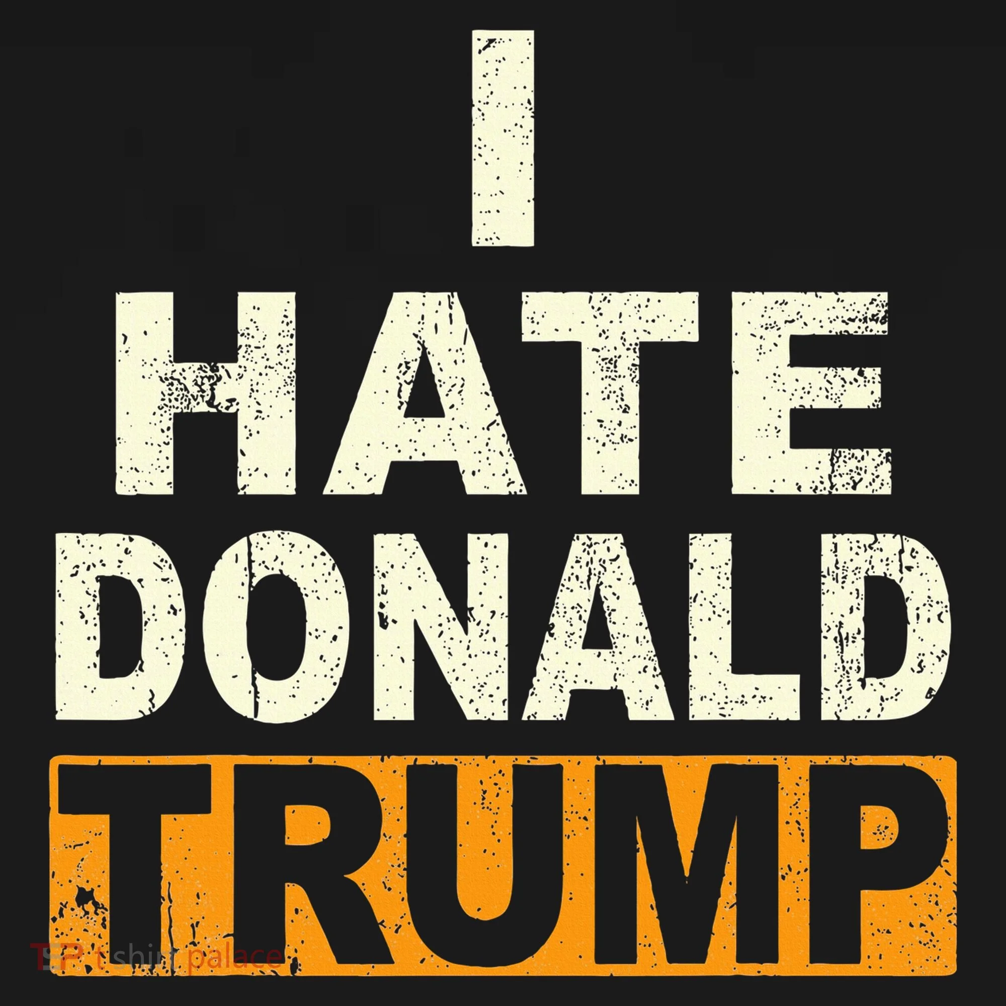 Funny I Hate Donald Trump Baby Bodysuit