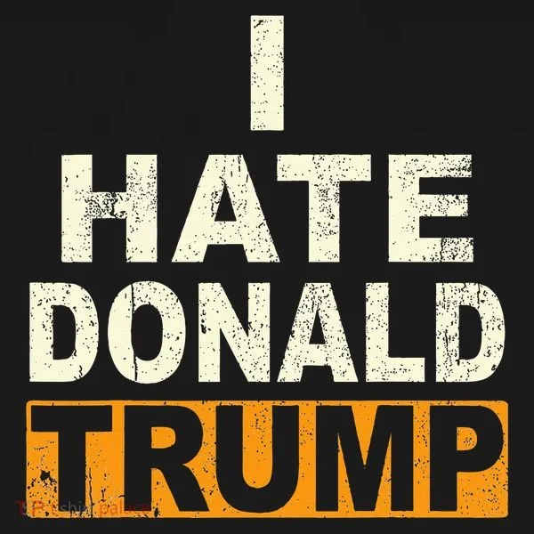 Funny I Hate Donald Trump Toddler Hoodie