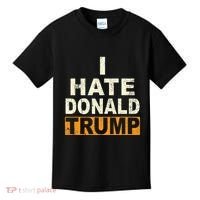Funny I Hate Donald Trump Kids T-Shirt thumb 0