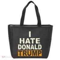 Funny I Hate Donald Trump Tote Bag thumb 0