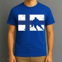 Finland Ice Hockey Finnish Suomi Flag Supporter Team Fan Great Gift T-Shirt thumb 3