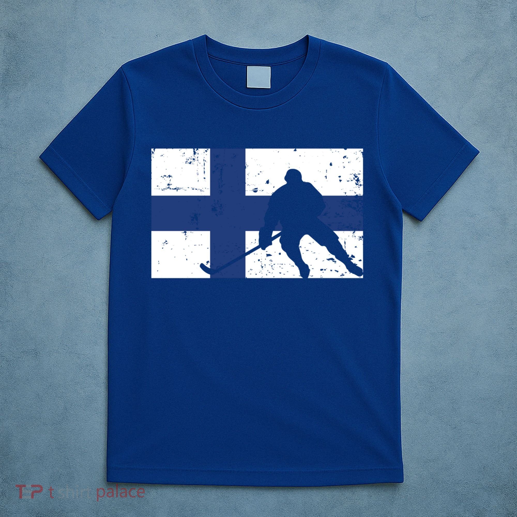 Finland Ice Hockey Finnish Suomi Flag Supporter Team Fan Great Gift T-Shirt