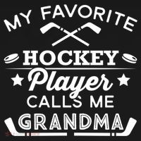 Favorite Ice Hockey Player Gift For Grandma Meaningful Gift Ornament thumb 1