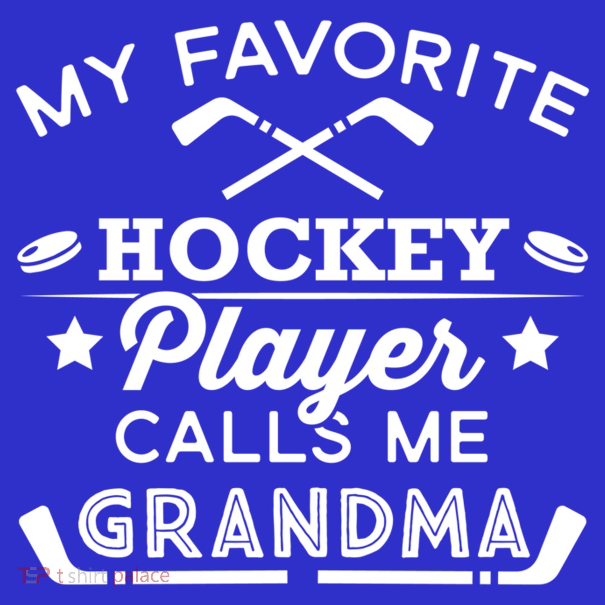 Favorite Ice Hockey Player Gift For Grandma Meaningful Gift Women's Tank Top