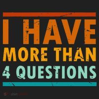 Funny I Have More Than Four Questions Passover Beanie thumb 2