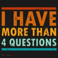 Funny I Have More Than Four Questions Passover Mousepad thumb 1