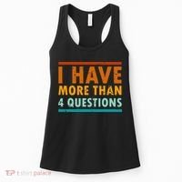 Funny I Have More Than Four Questions Passover Women's Tank Top thumb 0