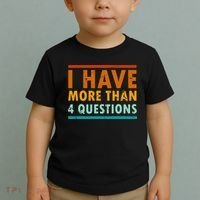 Funny I Have More Than Four Questions Passover Toddler T-Shirt thumb 2