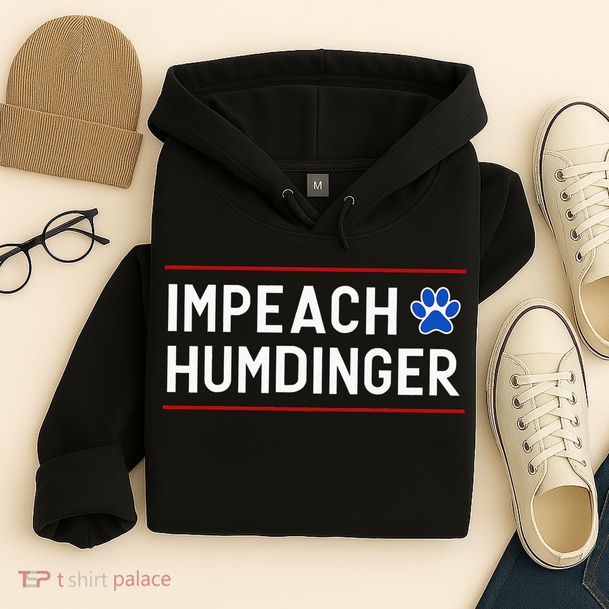 Funny Impeach Humdinger Tee Hoodie