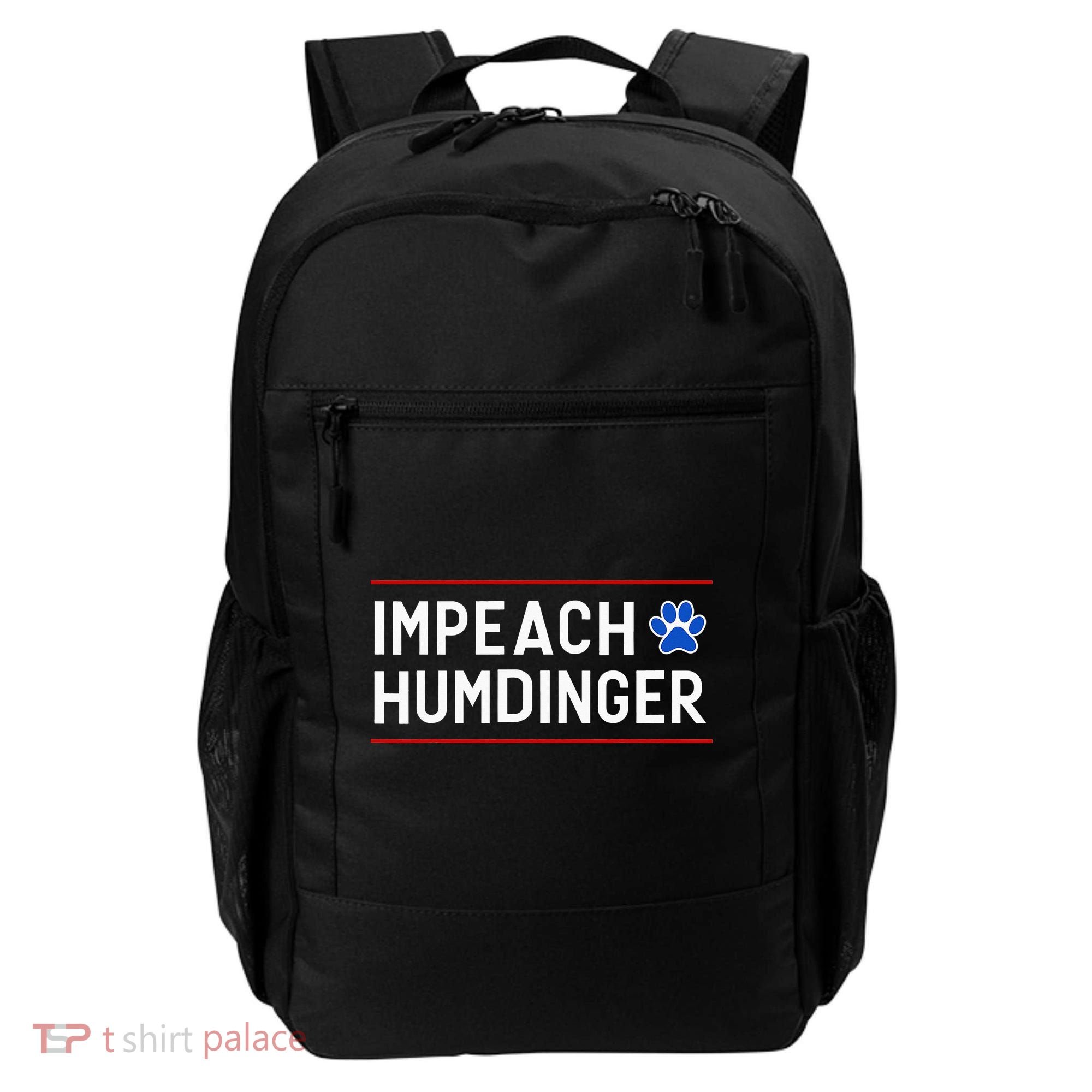 Funny Impeach Humdinger Tee Backpack