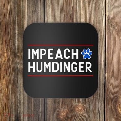 Funny Impeach Humdinger Tee Coaster