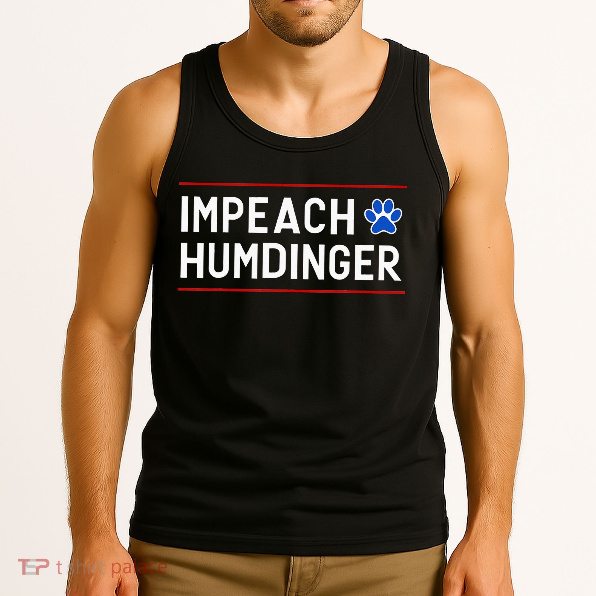 Funny Impeach Humdinger Tee Tank Top