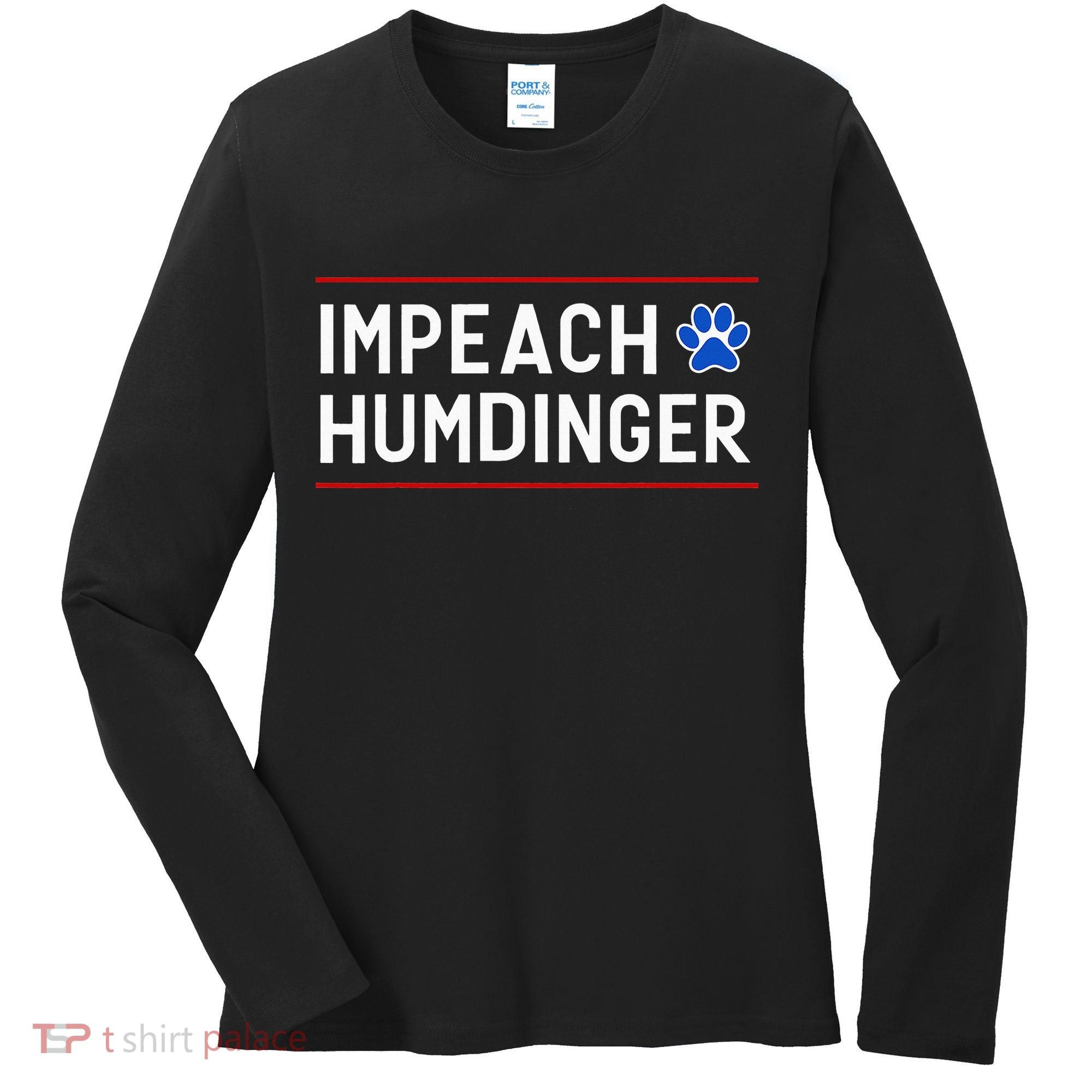 Funny Impeach Humdinger Tee Women's Long Sleeve Shirt