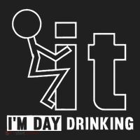 F It IM Day Drinking Funny Drink Women's Sweatshirt thumb 2