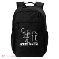 F It IM Day Drinking Funny Drink Backpack thumb 0