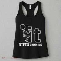 F It IM Day Drinking Funny Drink Women's Tank Top thumb 3