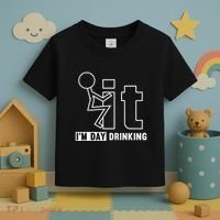 F It IM Day Drinking Funny Drink Toddler T-Shirt thumb 3
