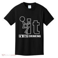 F It IM Day Drinking Funny Drink Kids T-Shirt thumb 0