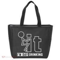 F It IM Day Drinking Funny Drink Tote Bag thumb 0