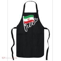 Free Iran Iranian Flag Apron thumb 0
