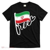 Free Iran Iranian Flag T-Shirt thumb 0