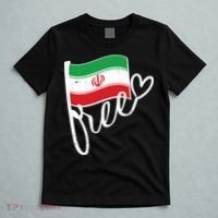 Free Iran Iranian Flag T-Shirt thumb 5