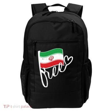Free Iran Iranian Flag Backpack