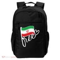 Free Iran Iranian Flag Backpack thumb 0