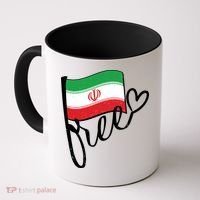 Free Iran Iranian Flag Coffee Mug thumb 0