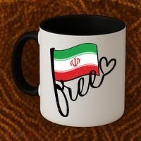 Free Iran Iranian Flag Coffee Mug thumb 2