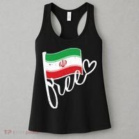 Free Iran Iranian Flag Women's Tank Top thumb 3