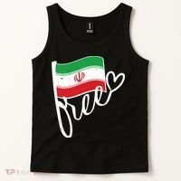 Free Iran Iranian Flag Tank Top thumb 2