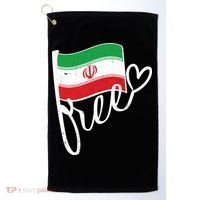 Free Iran Iranian Flag Golf Towel thumb 0