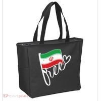 Free Iran Iranian Flag Tote Bag thumb 2