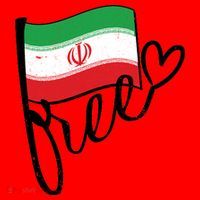 Free Iran Iranian Flag Santa Hat thumb 1