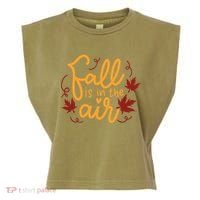 Fall Is In The Air Nature Cute Garment-Dyed Women's Muscle Tee thumb 0
